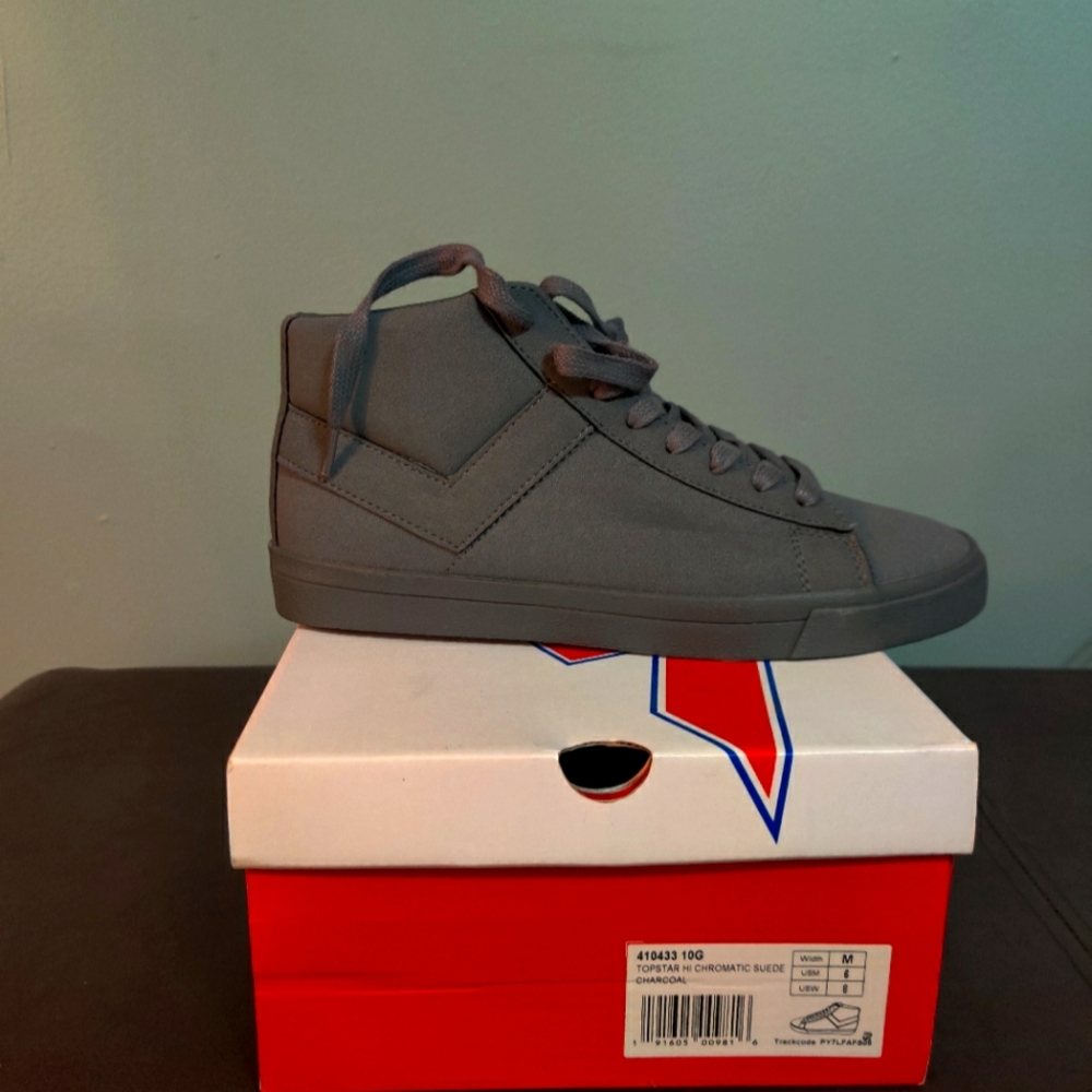 collector's item, retro vintage 80s pony high top classic sneakers